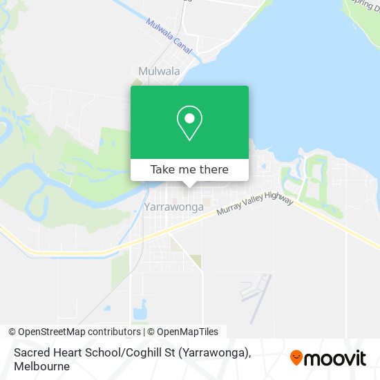 Sacred Heart School / Coghill St (Yarrawonga) map