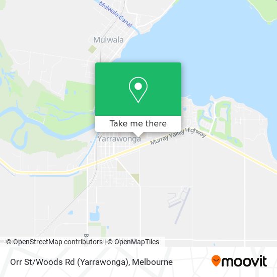 Orr St/Woods Rd (Yarrawonga) map
