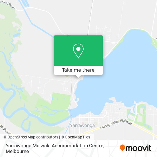 Yarrawonga Mulwala Accommodation Centre map
