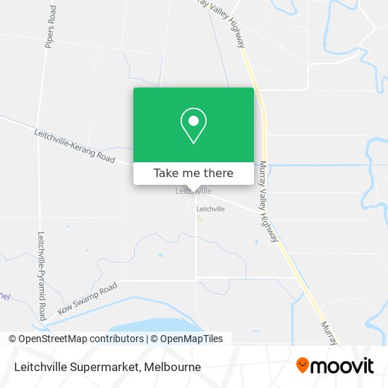 Leitchville Supermarket map