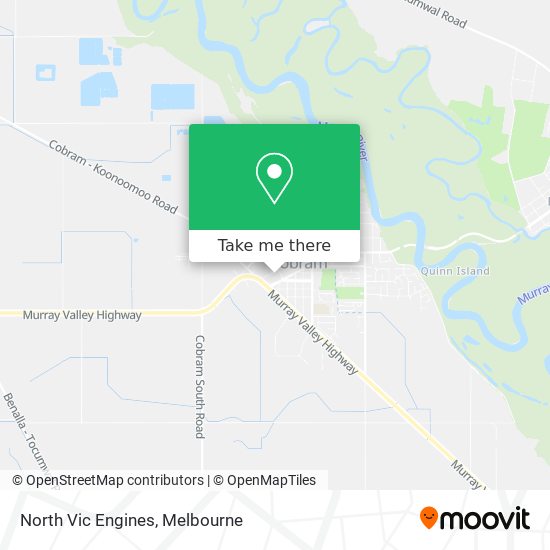 North Vic Engines map