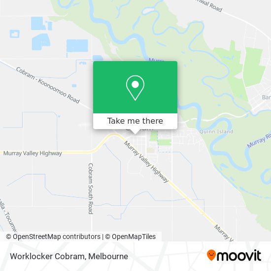 Worklocker Cobram map