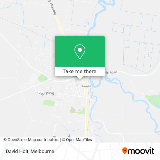 David Holt map