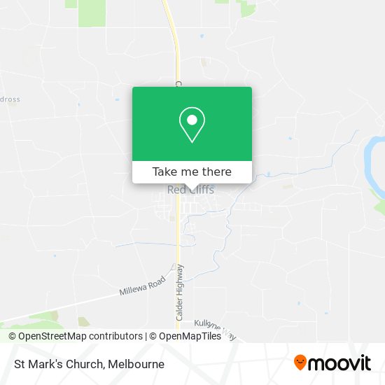 St Mark's Church map