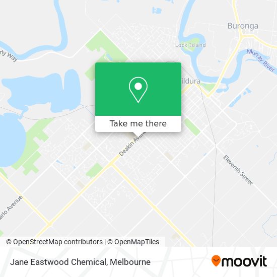 Jane Eastwood Chemical map