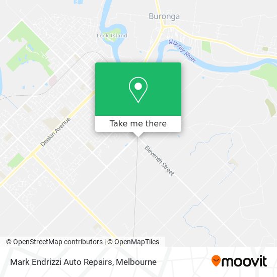 Mark Endrizzi Auto Repairs map