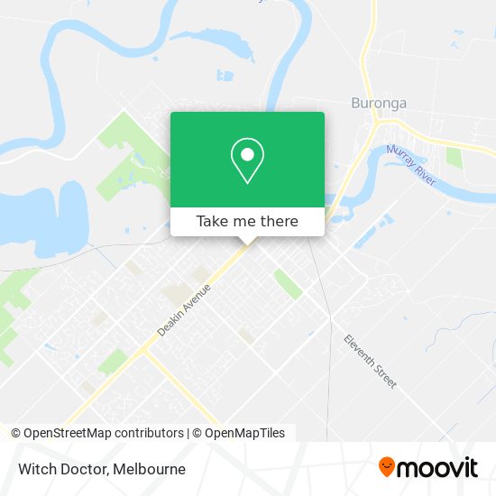Witch Doctor map