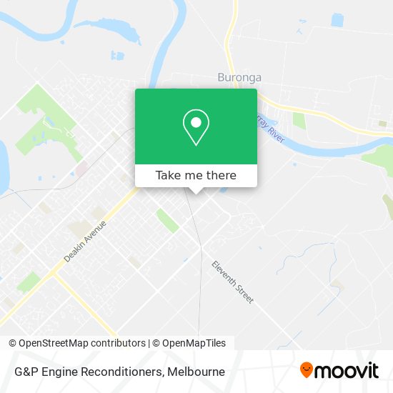 G&P Engine Reconditioners map
