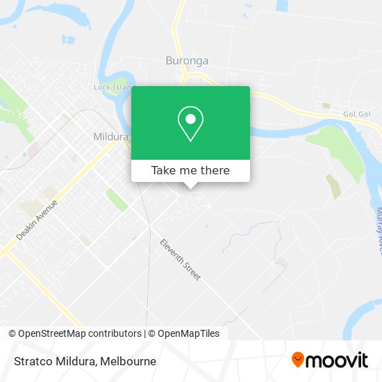 Stratco Mildura map