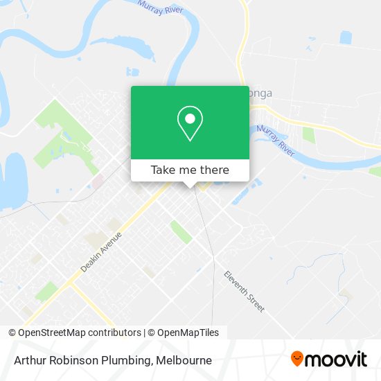 Mapa Arthur Robinson Plumbing