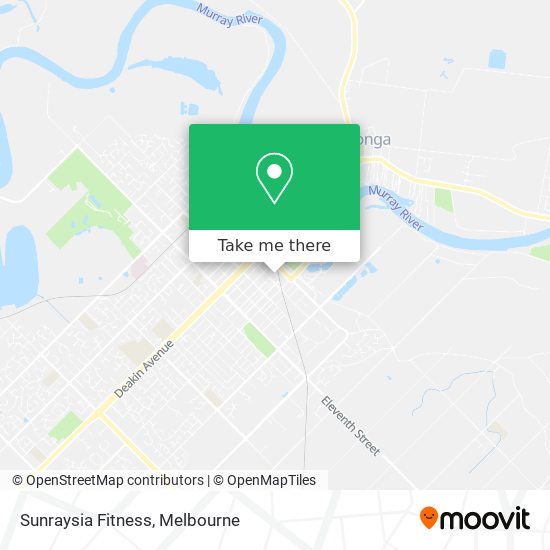 Sunraysia Fitness map