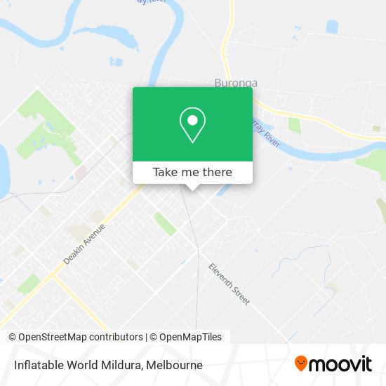Inflatable World Mildura map