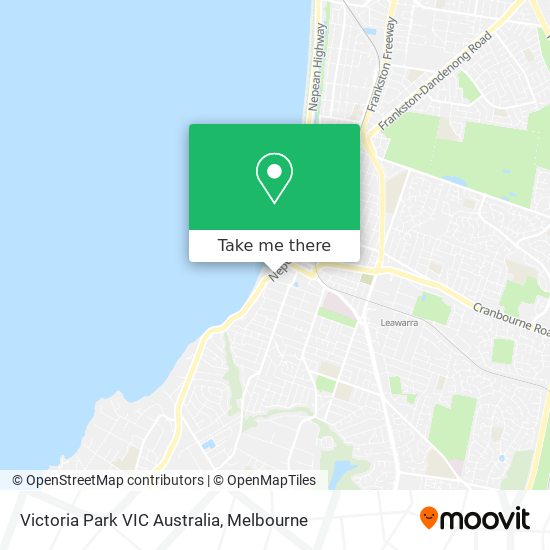 Mapa Victoria Park VIC Australia