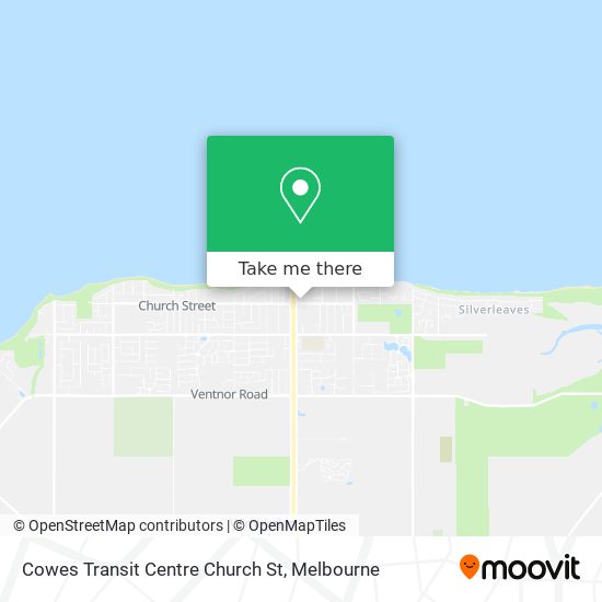 Cowes Transit Centre Church St map