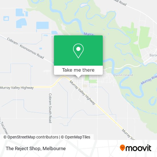 The Reject Shop map