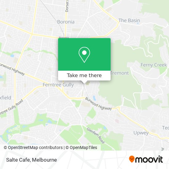 Salte Cafe map