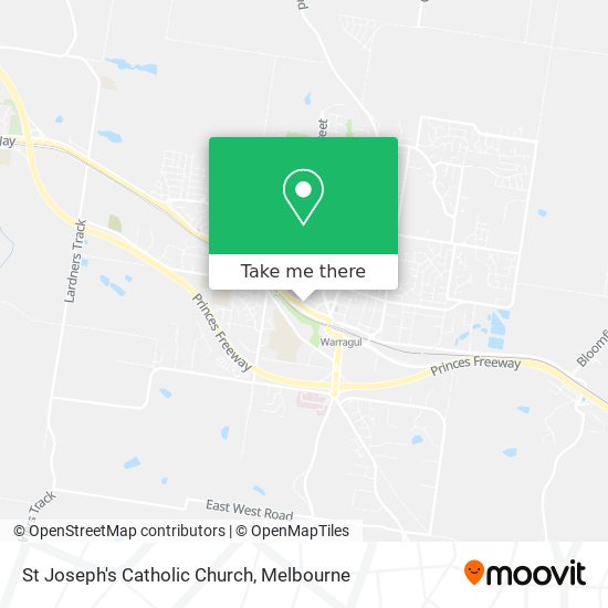 St Joseph's Catholic Church map