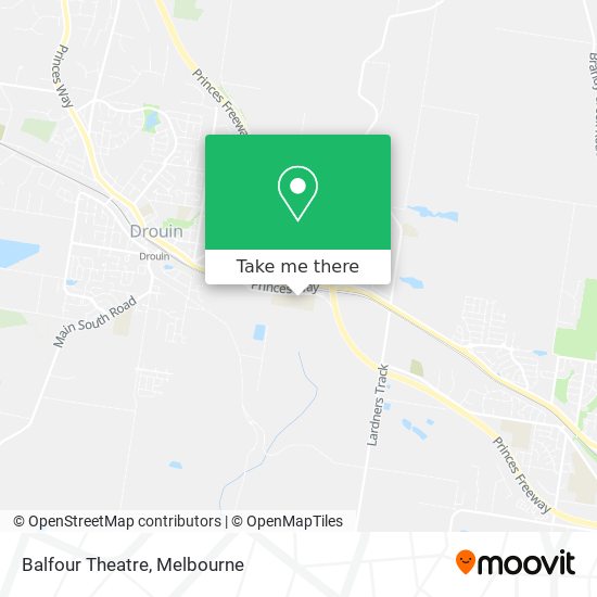 Balfour Theatre map