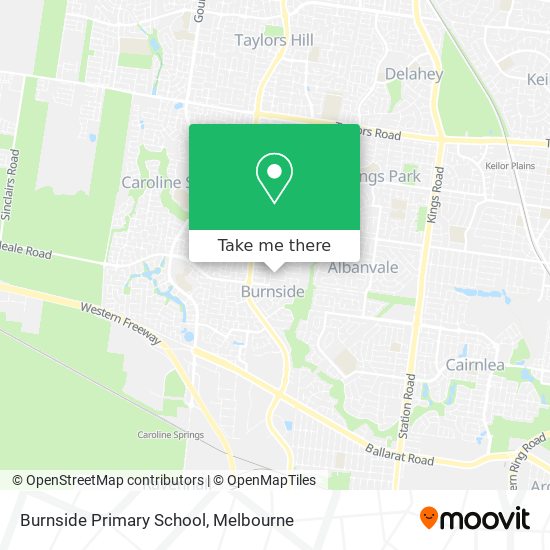 Burnside Primary School map