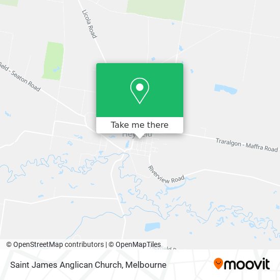 Saint James Anglican Church map