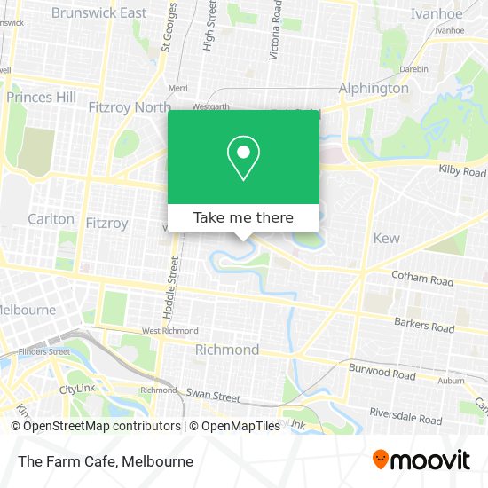 The Farm Cafe map