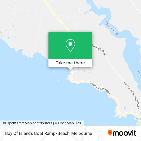 Bay Of Islands Boat Ramp/Beach map