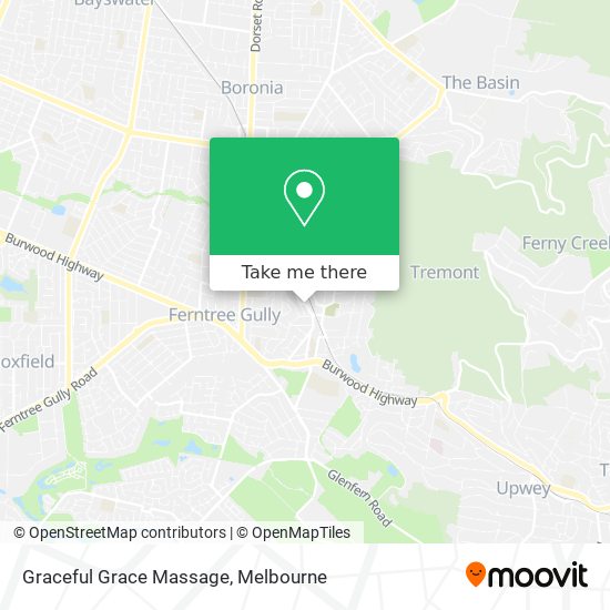 Graceful Grace Massage map