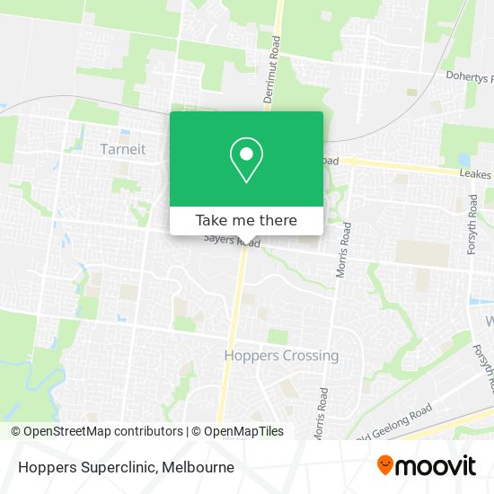 Hoppers Superclinic map