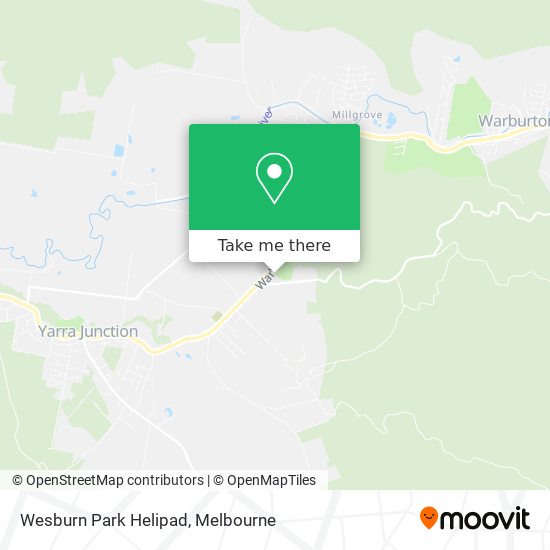 Wesburn Park Helipad map