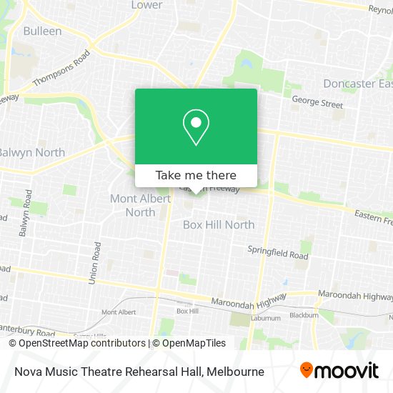 Mapa Nova Music Theatre Rehearsal Hall