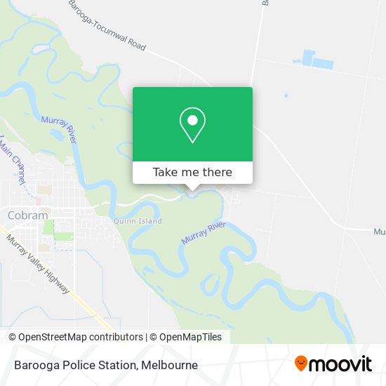 Barooga Police Station map