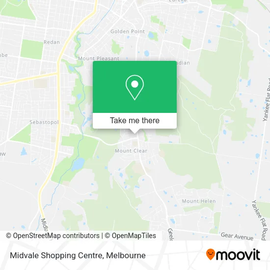 Midvale Shopping Centre map
