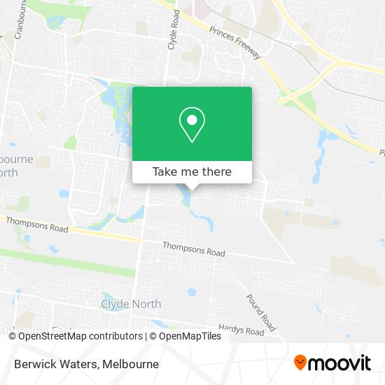 Berwick Waters map