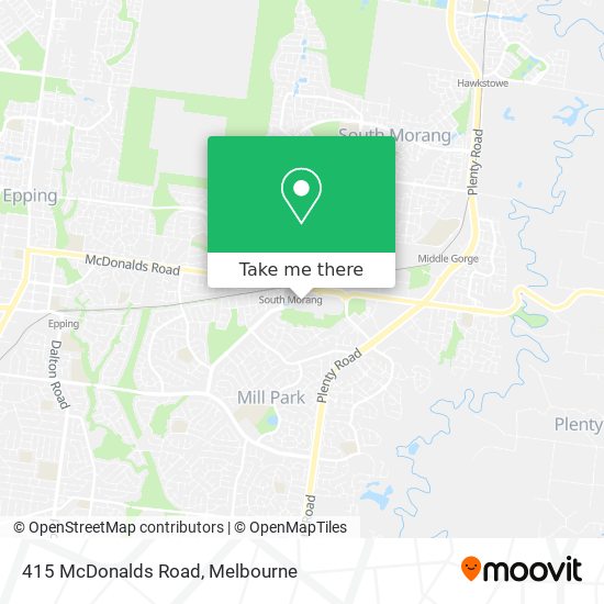 415 McDonalds Road map
