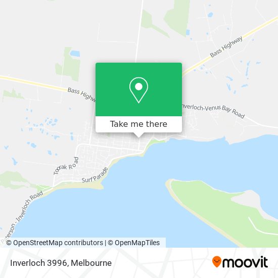 Inverloch 3996 map
