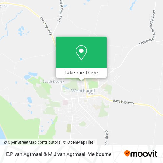 E.P van Agtmaal & M.J van Agtmaal map