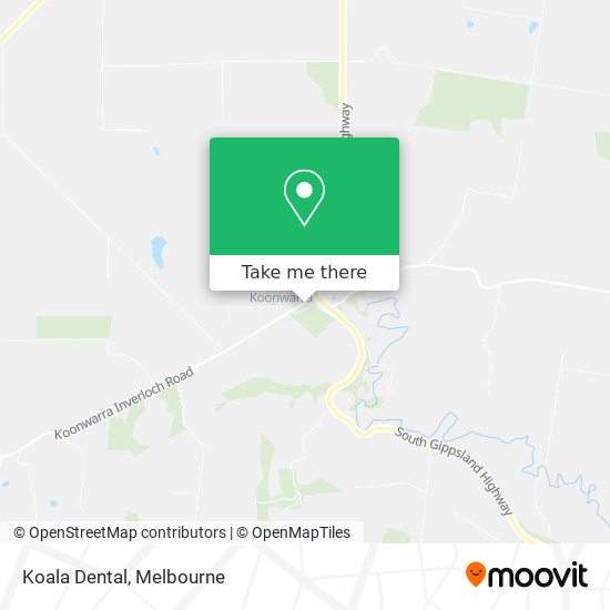 Koala Dental map