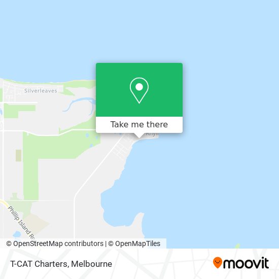 T-CAT Charters map