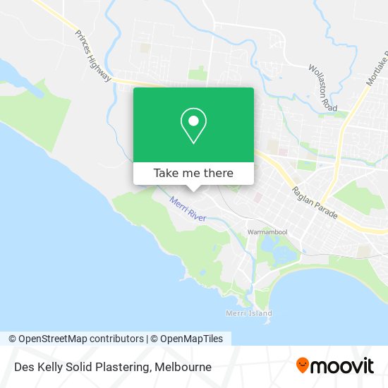 Des Kelly Solid Plastering map