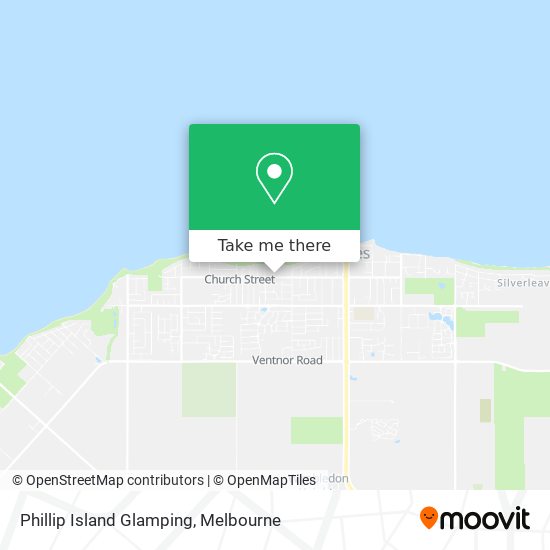 Phillip Island Glamping map