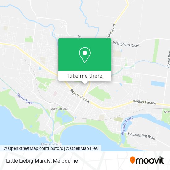 Little Liebig Murals map