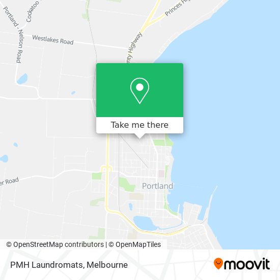 PMH Laundromats map