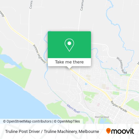 Truline Post Driver / Truline Machinery map