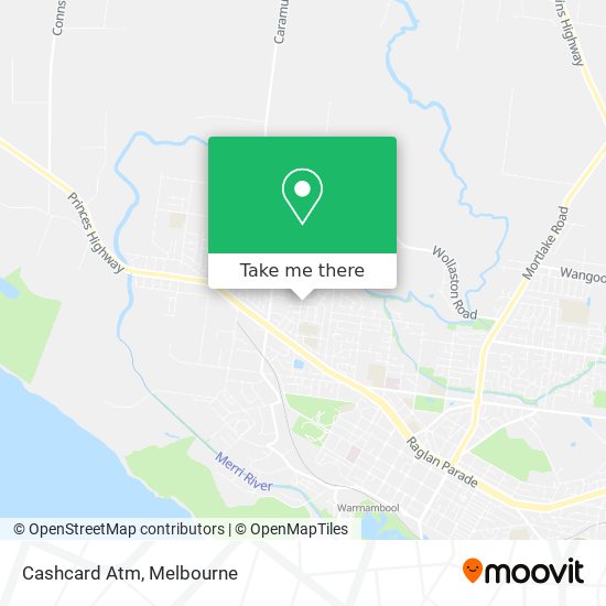 Cashcard Atm map