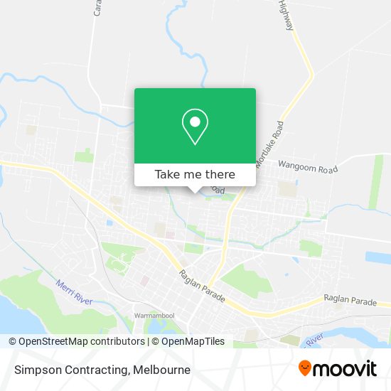 Simpson Contracting map