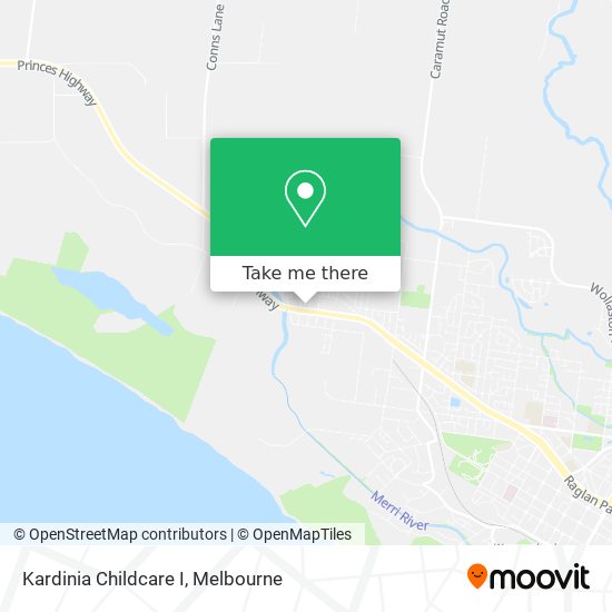 Kardinia Childcare I map