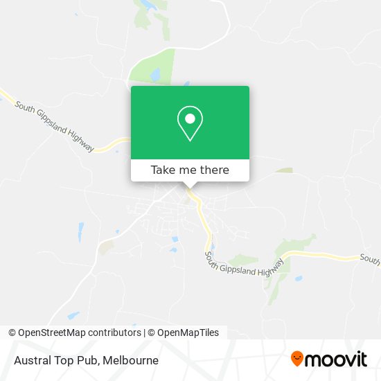Austral Top Pub map