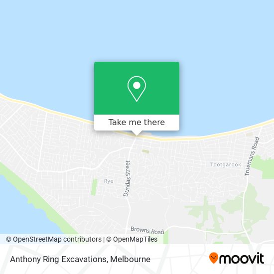 Anthony Ring Excavations map