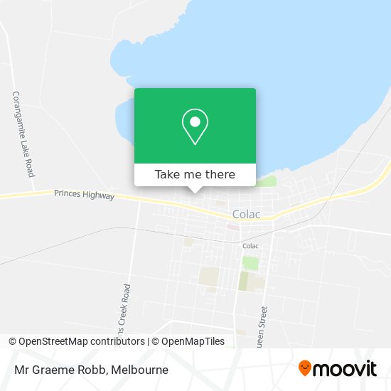 Mr Graeme Robb map