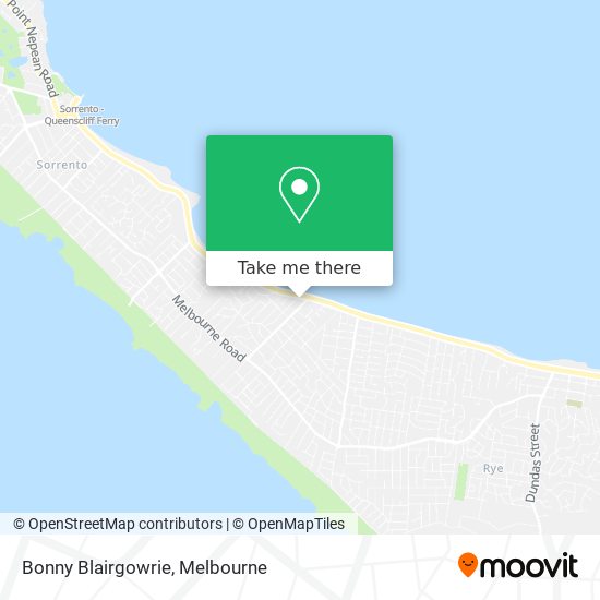 Bonny Blairgowrie map